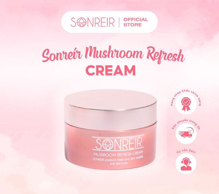 SONREIR CREAM - KEM DƯỠNG TRẮNG CHỐNG OXY HÓA